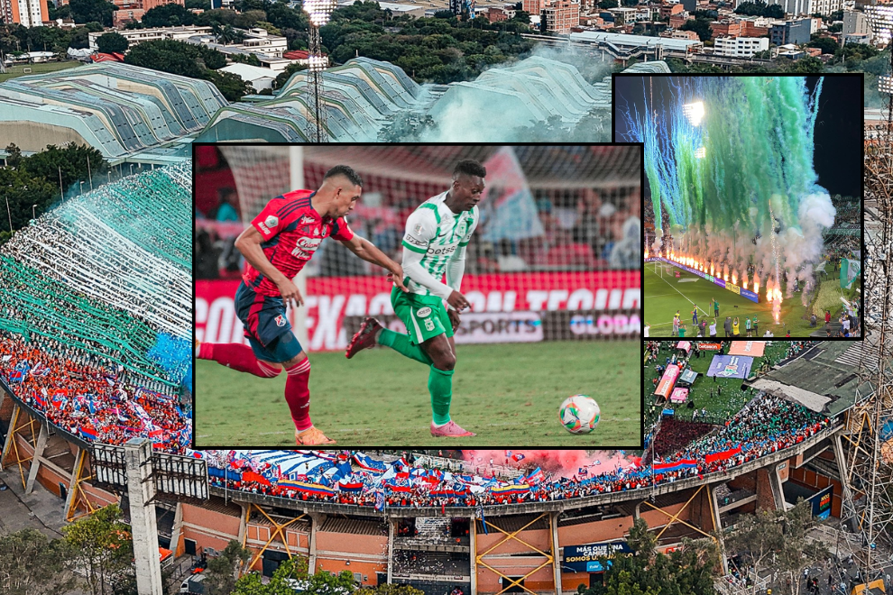 Vibrante empate en el clásico paisa y jornada de empates en Bogotá y Cali
