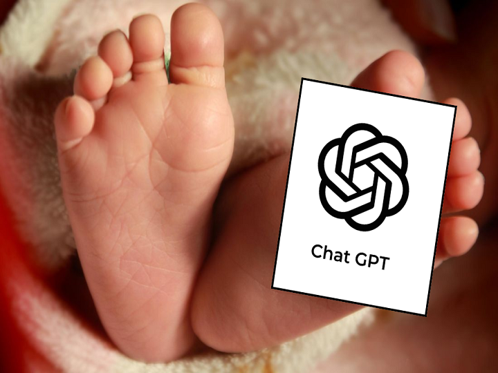 Registran a niña con nombre inspirado en la inteligencia artificial