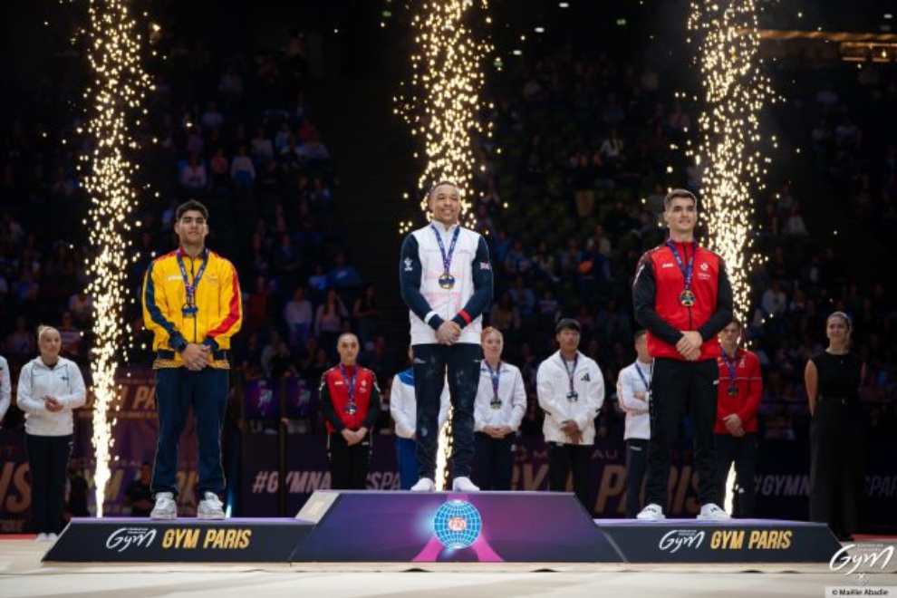 Ángel Barajas volvió a brillar en París trece meses después de su histórica medalla olímpica