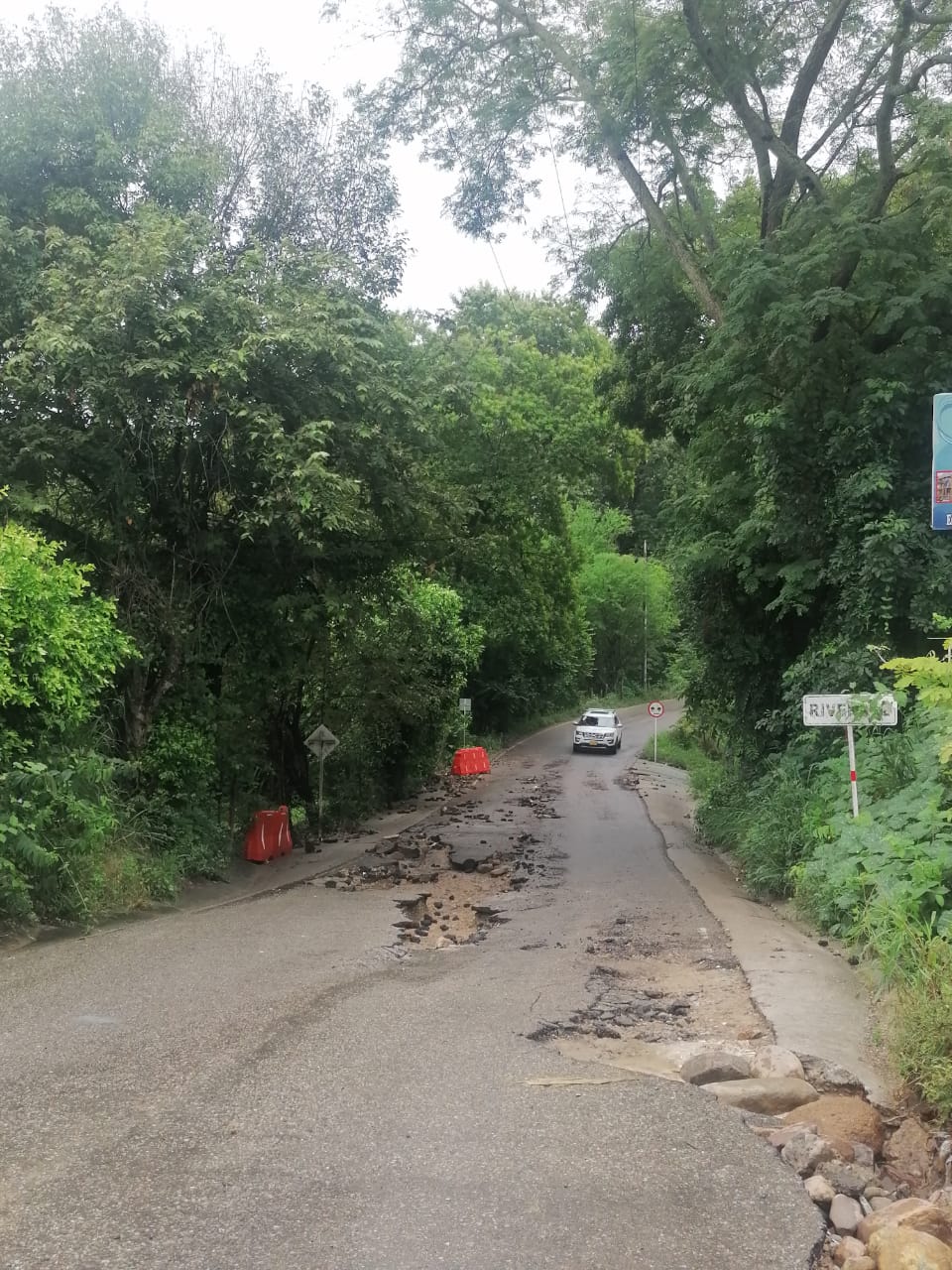 Una de las vías más peligrosas del Huila