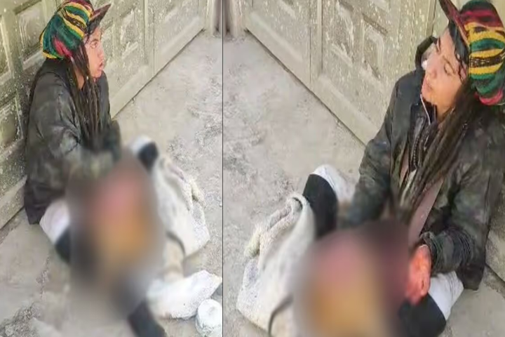 Insólito caso de una mujer que se come un perro