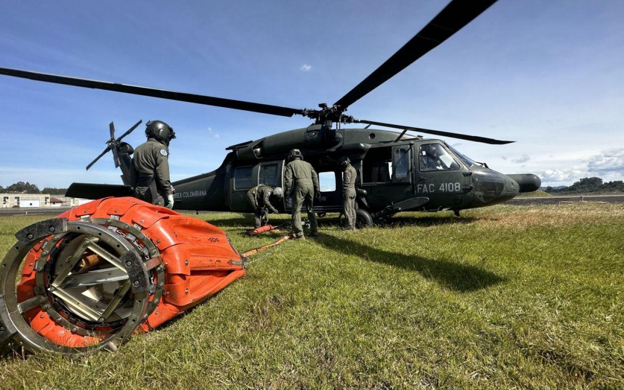 [AUDIO] Despliegue de la Fuerza Aérea Colombiana para combatir incendios en el país