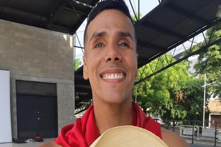 Parejo del sanjuanero, bailo sin poder ver