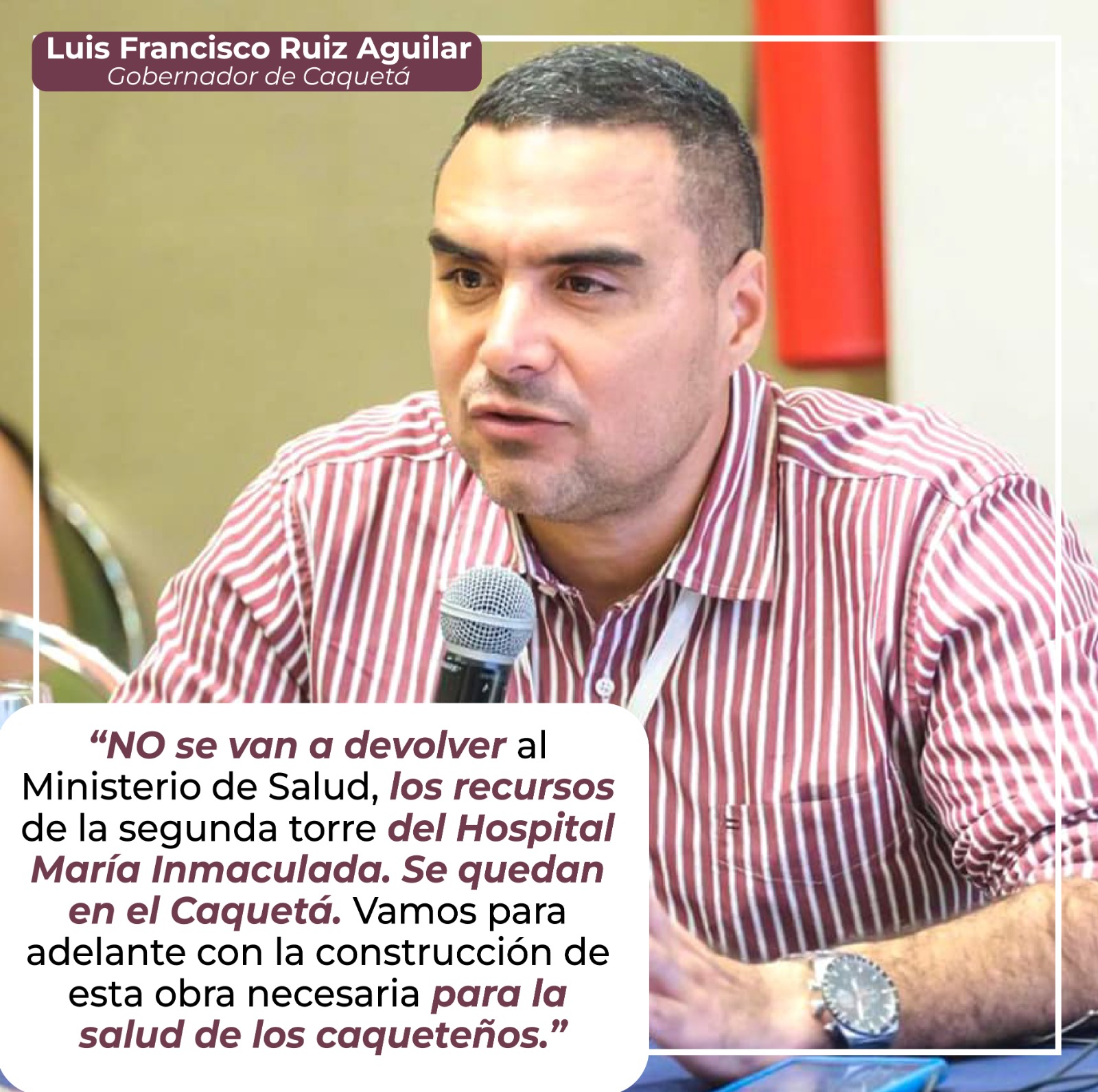 Marcha de solidaridad con el gobierno Ruiz Aguilar.