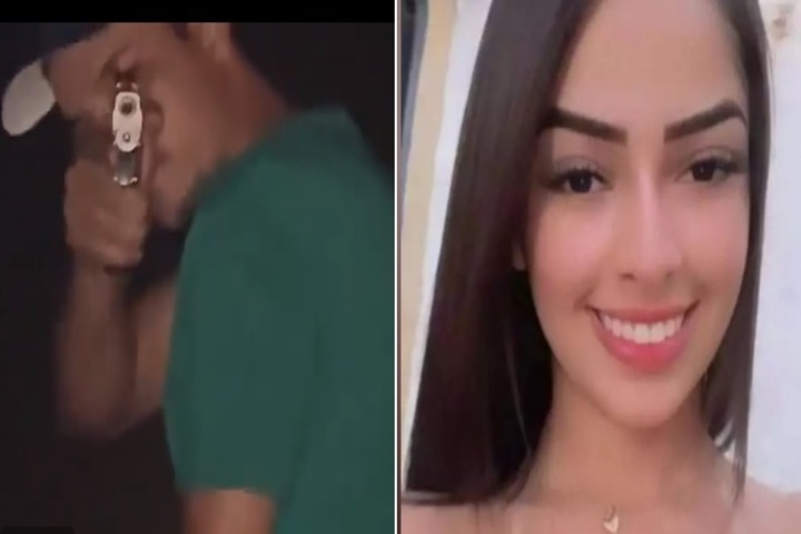 La mujer cree que es una broma, pero su novio le dispara