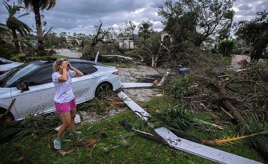 Destrucción deja a su paso el huracán Milton en Florida, EE.UU