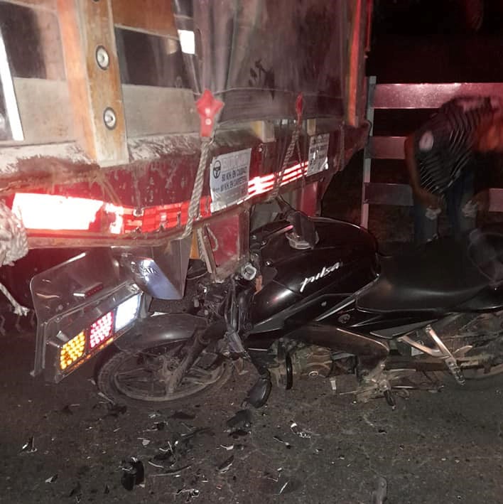 Accidente en la vía Neiva - Juncal