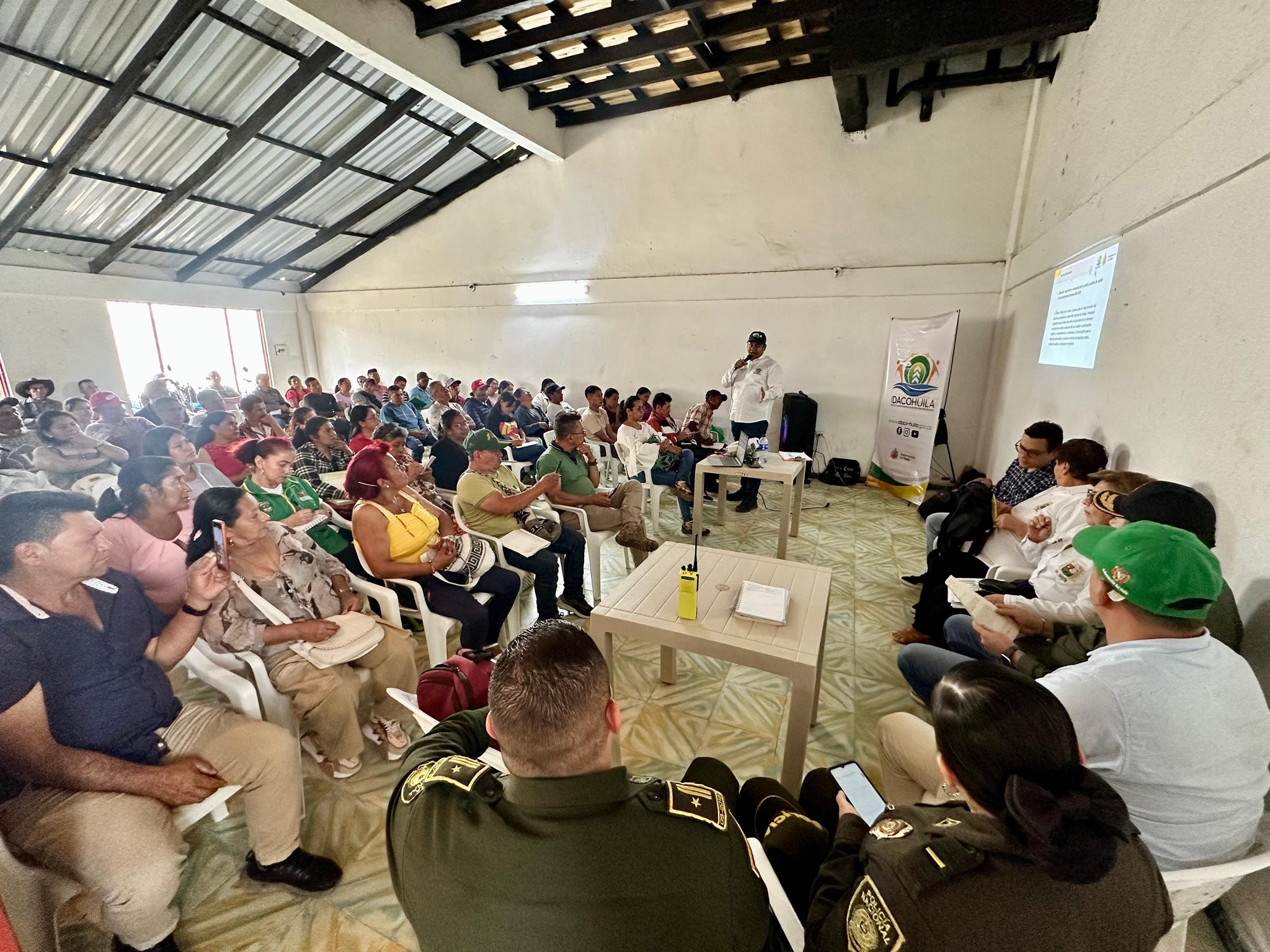 El Instituto Departamental de Acción Comunal del Huila, visitó San Agustín
