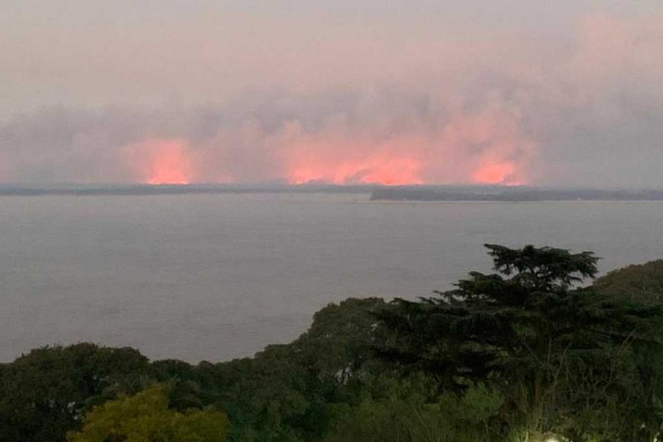 La Isla de San Andrés sufre de incendios forestales