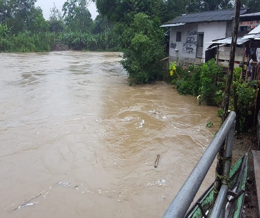 Declararon alerta naranja en Caquetá por ola invernal.