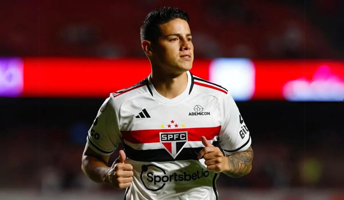 James Rodríguez le dice adiós a São Paulo
