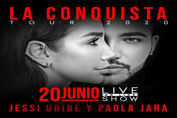 "La conquista tour 2020", un live online show, de Paola Jara y Jessi Uribe