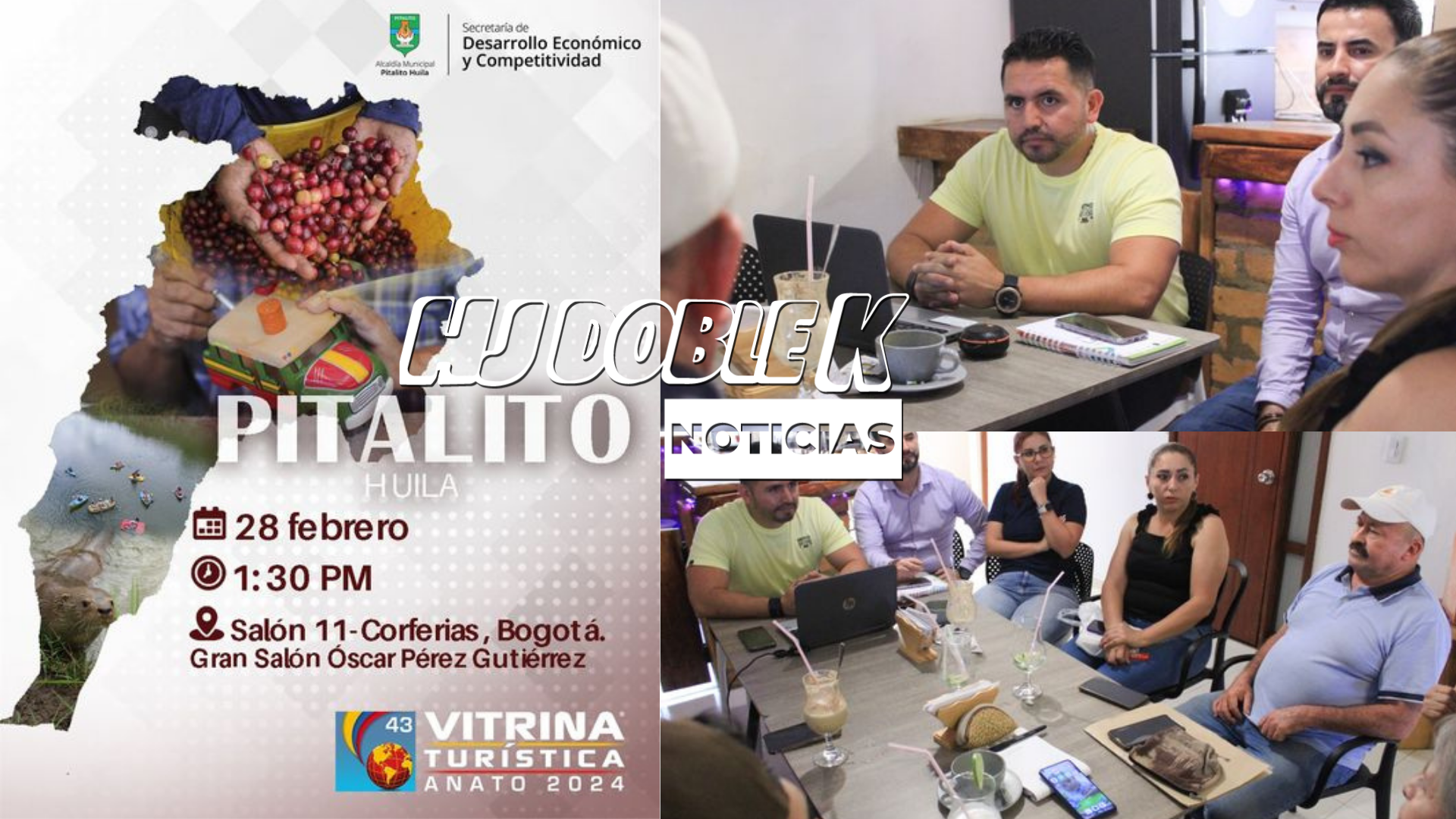 Pitalito estará presente en la vitrina turística más importante de Colombia, Anato