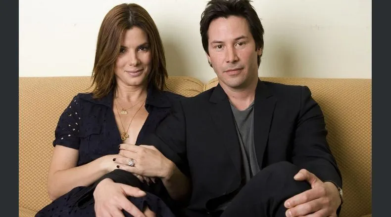 El romance fallido entre Sandra Bullock y Keanu Reeves