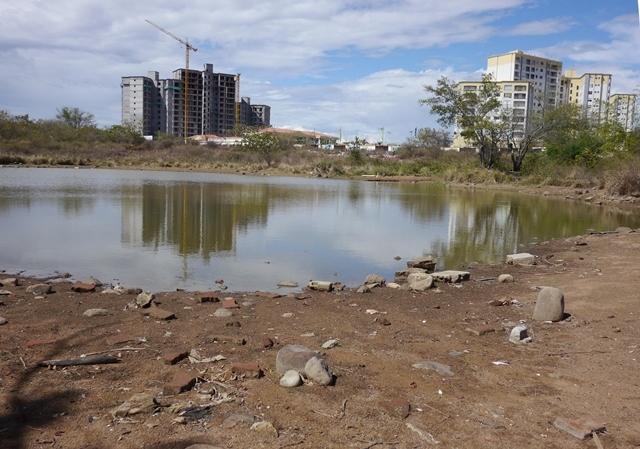 La laguna El Curibano, ubicada en el oriente de Neiva, se está secando
