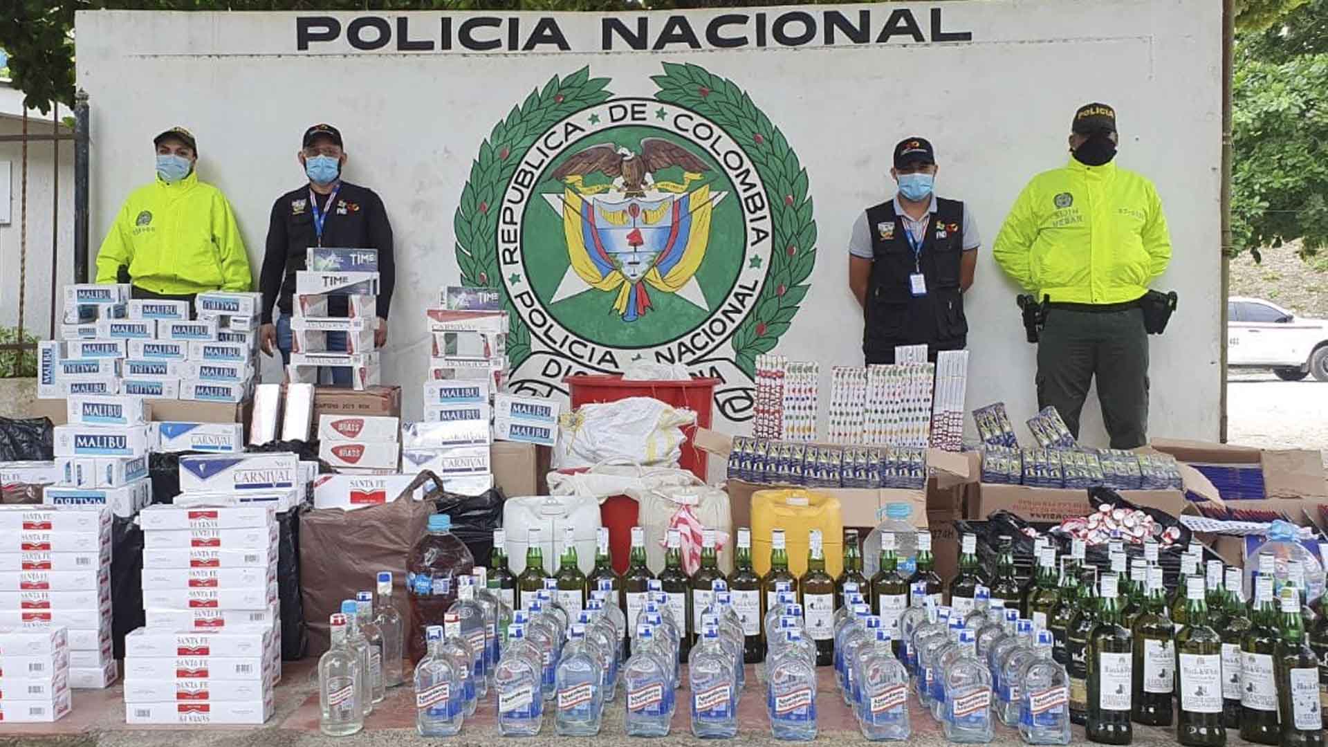 Controles viales para detectar licor de contrabando o adulterado que intente ingresar al Caquetá .