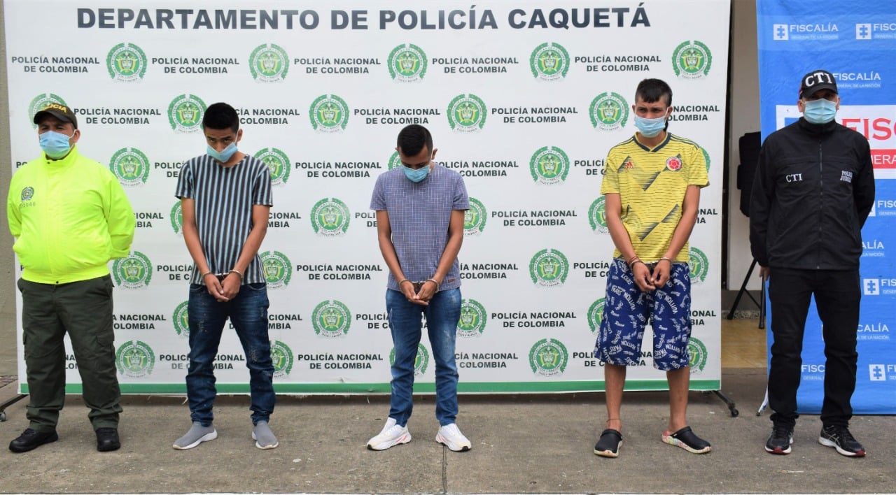 Policía y Fiscalía, desarticularon banda criminal.
