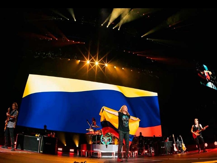 Maná y Carlos Vives hizo vibrar a Bogotá