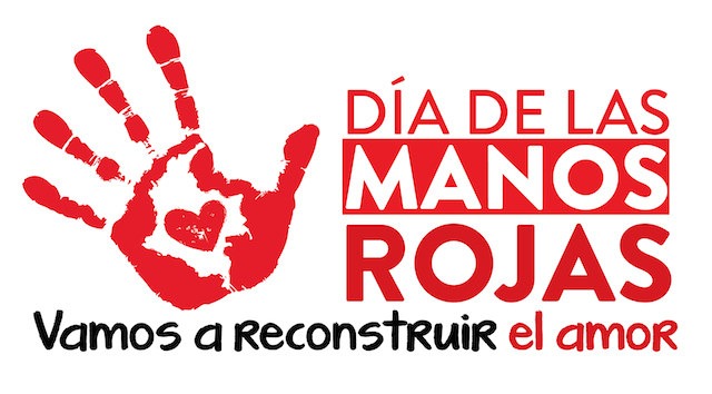 Día de las Manos Rojas en Caquetá.
