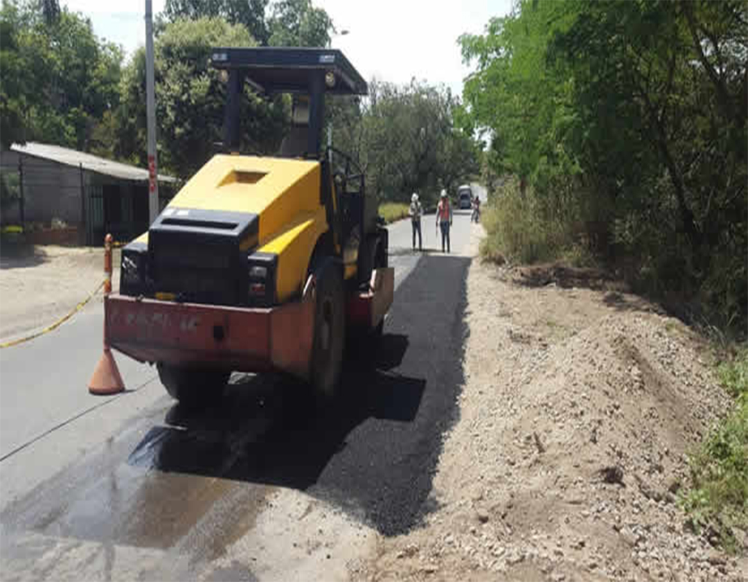 Avanzan las obras de rehabilitación de las vías en Tello