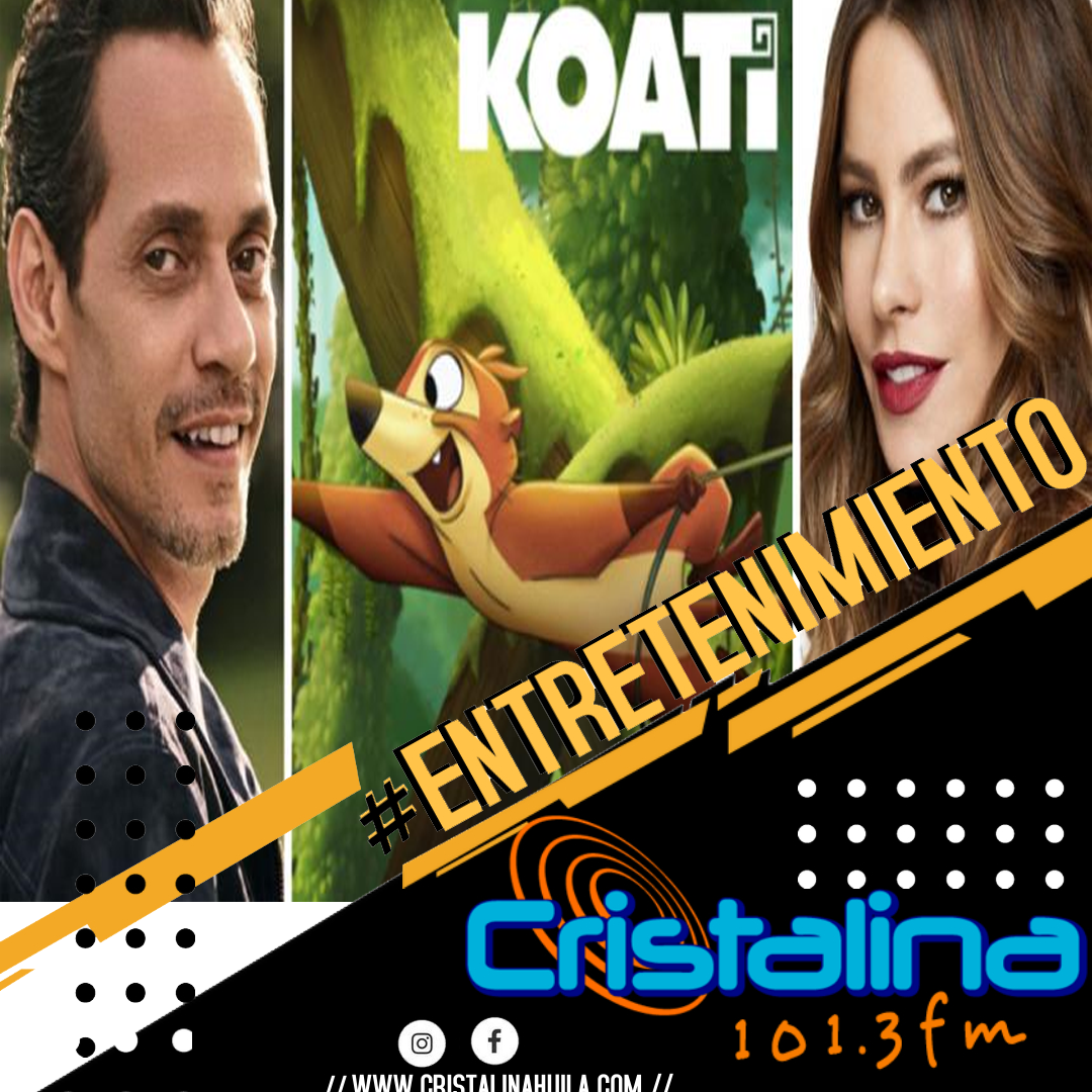 MARC ANTHONY SERÁ EL PRODUCTOR DE “KOATI”, LA PELÍCULA ANIMADA DE SOFÍA VERGARA