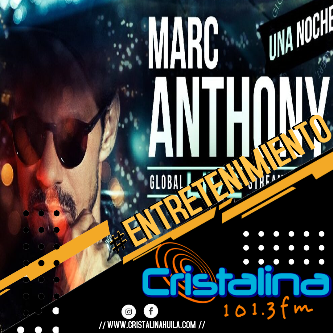 MARC ANTHONY INVITA A SU PRIMER Y ÚNICO CONCIERTO GLOBAL