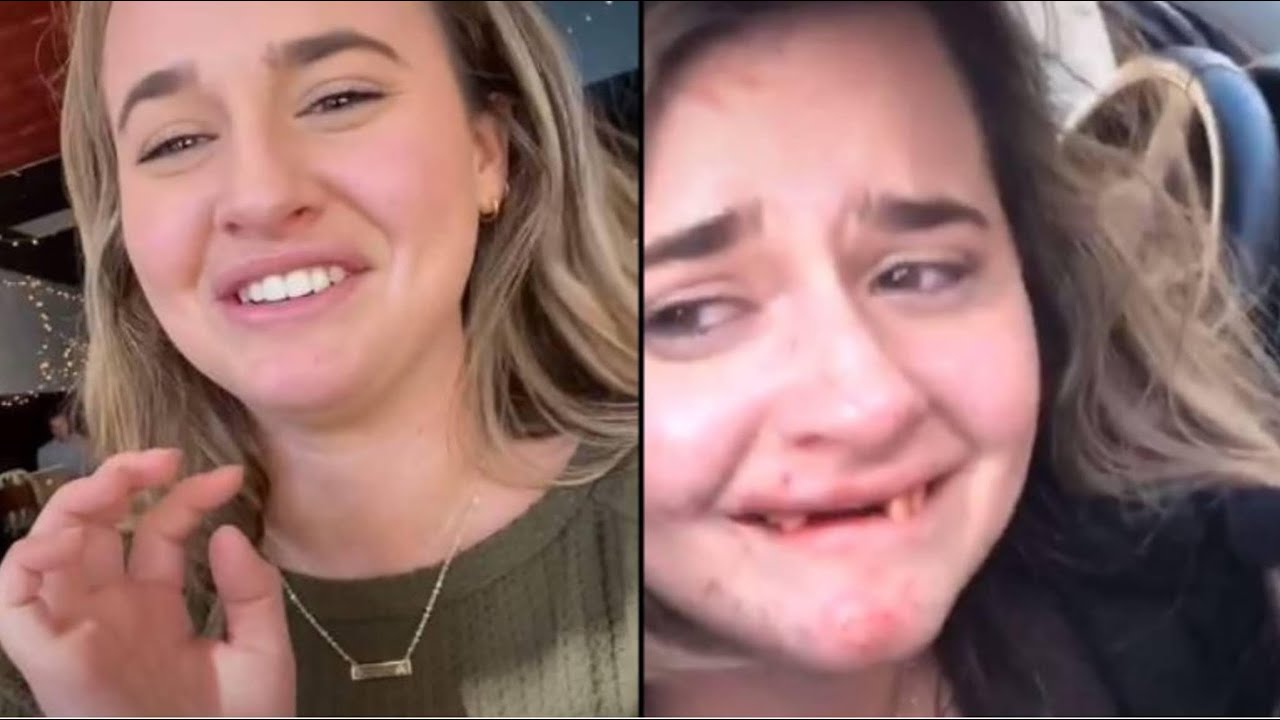 [Video] 'Tiktoker' quedó mueca y se hizo viral por querer mostrar cómo es borracha