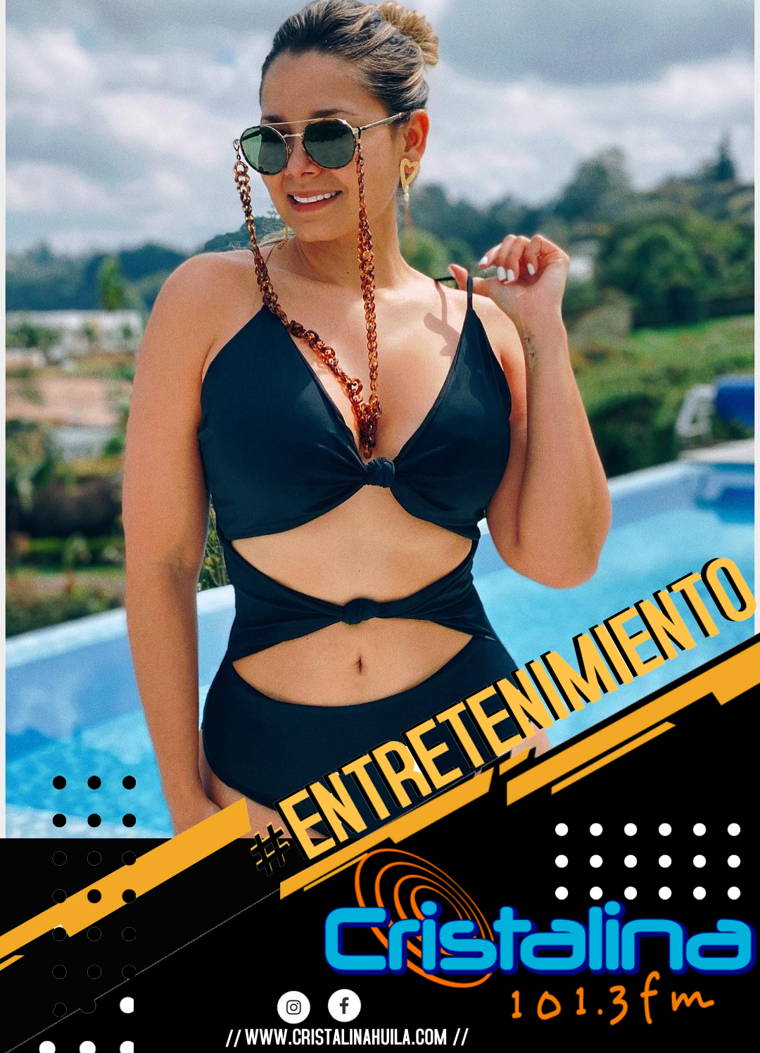 MELISSA MARTÍNEZ MOSTRÓ SU ABDOMEN EN VESTIDO DE BAÑO