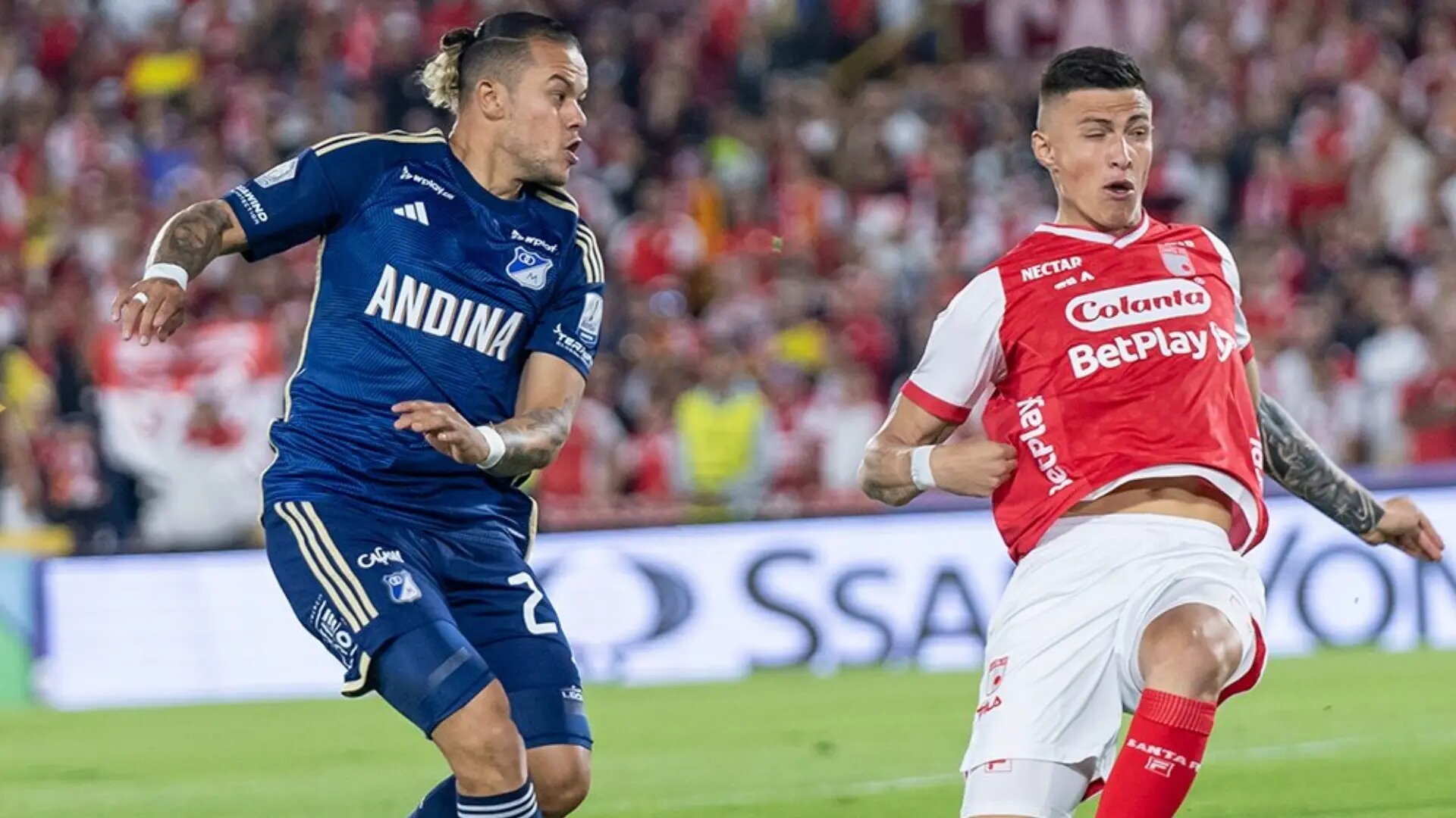 Millonarios venció a Santa Fe en el clásico Bogotano