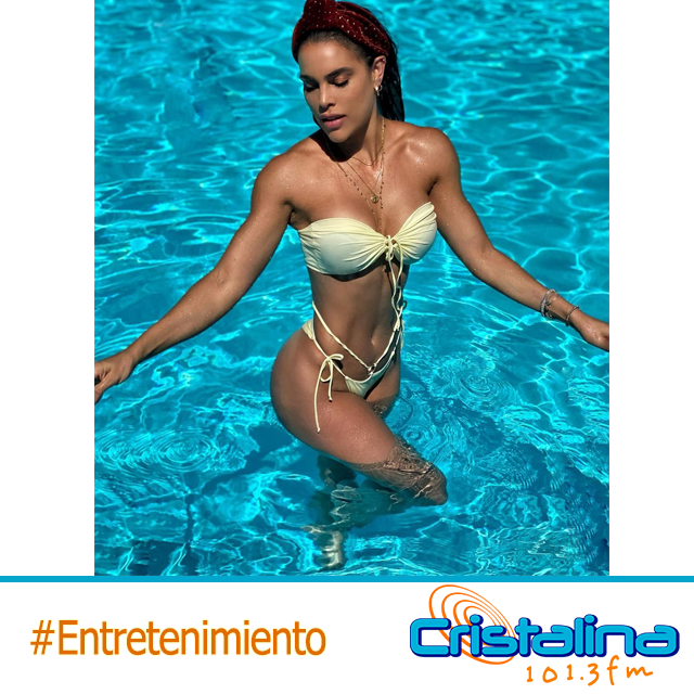 SARA CORRALES MOSTRÓ SUS 'DELIS' CURVAS EN PEQUEÑO BIKINI