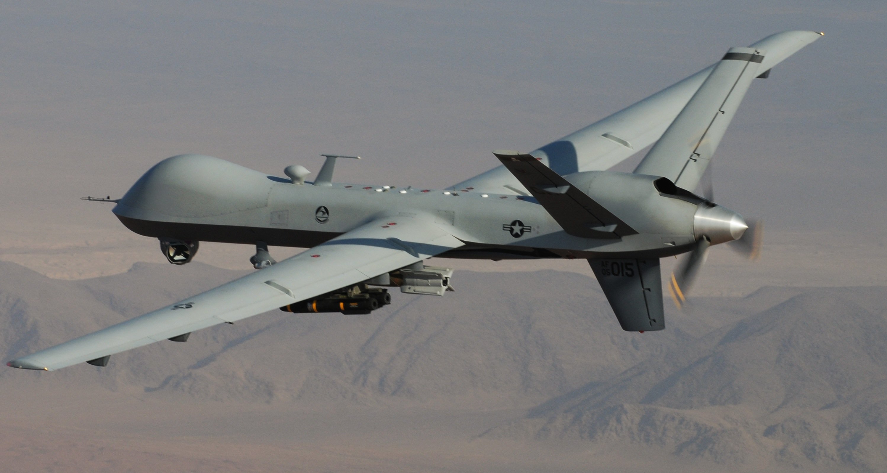 Dron americano fue derribado en cercanía de ucrania