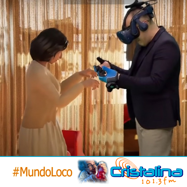 HOMBRE SE "REÚNE" CON SU DIFUNTA ESPOSA GRACIAS A REALIDAD VIRTUAL