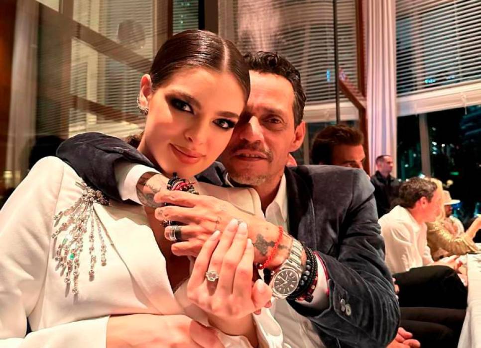 Marc Anthony muestra a su recién nacido en el Día del Padre