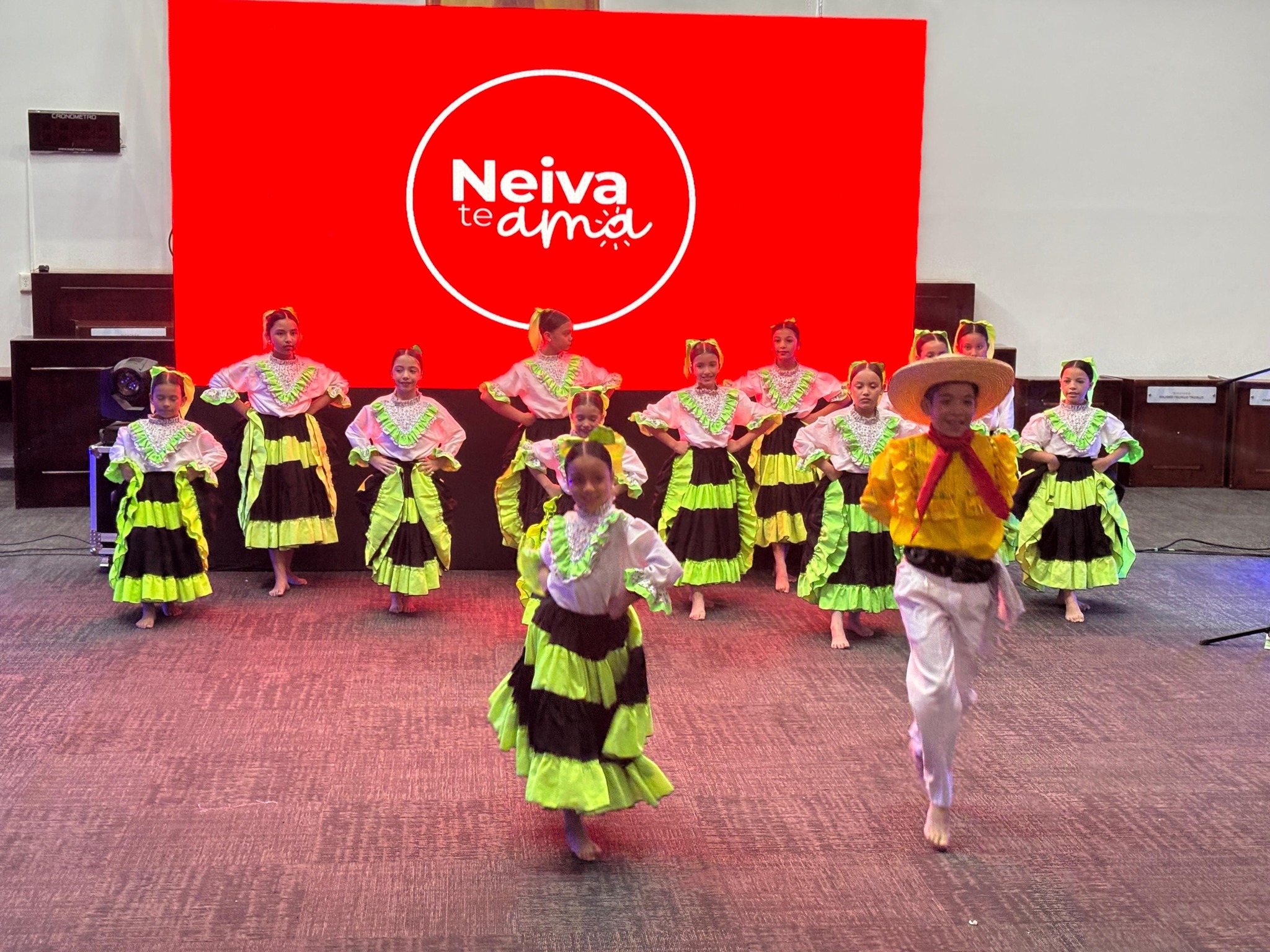 La danza folclórica se tomó a Neiva