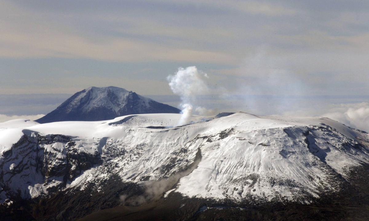 Alerta por posible erupción del Nevado del Ruiz