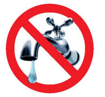 Anuncian corte en el servicio de agua potable.