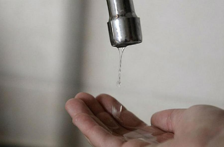 Corte del servicio de agua potable.