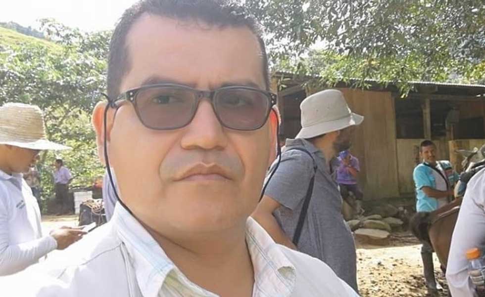Justicia por personero asesinado.