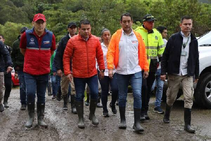 Estas son las medidas que el gobierno departamental concretó para superar la situación en Quetame y municipios aledaños