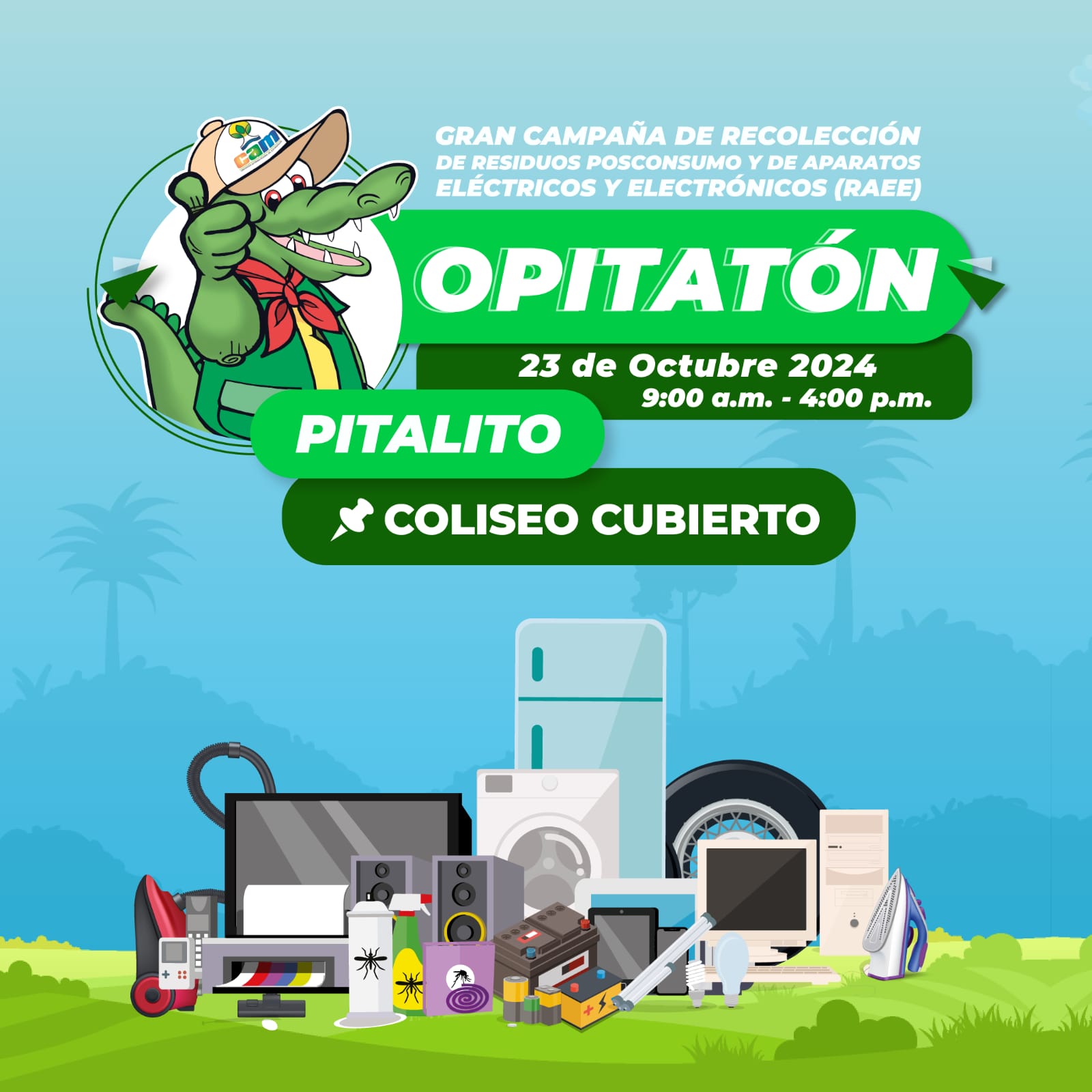 Vuelve campaña de recolección de residuos de aparatos eléctricos y electrónicos