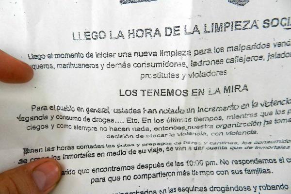 Vuelven los panfletos al Huila