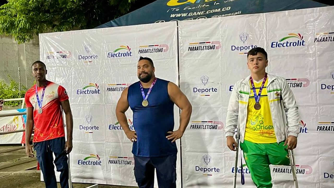 Balance de huilenses en campeonato nacional de Paraatletismo en Cali