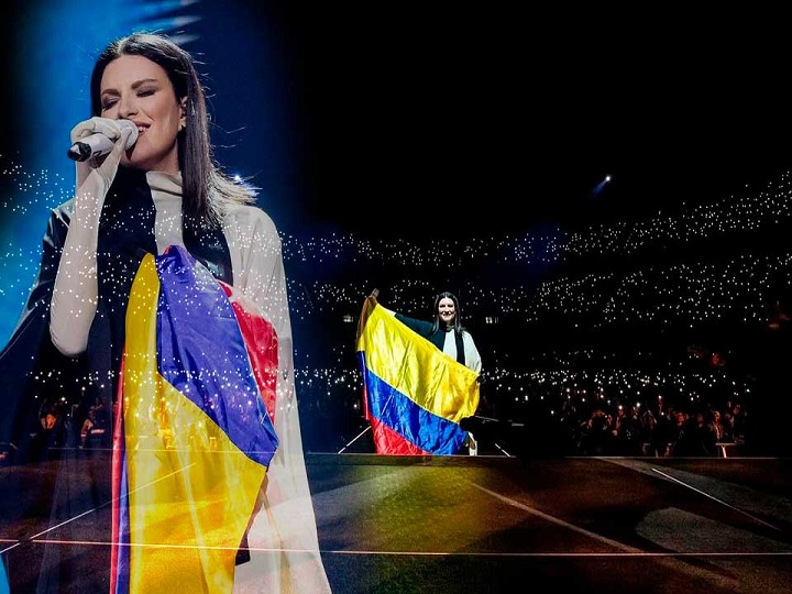 Así cantó Laura Pausini su éxito ‘La Soledad’ en Bogotá