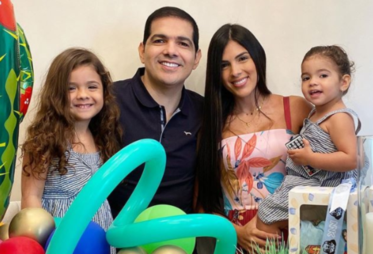 Peter Manjarrés está a la espera de su tercer hijo