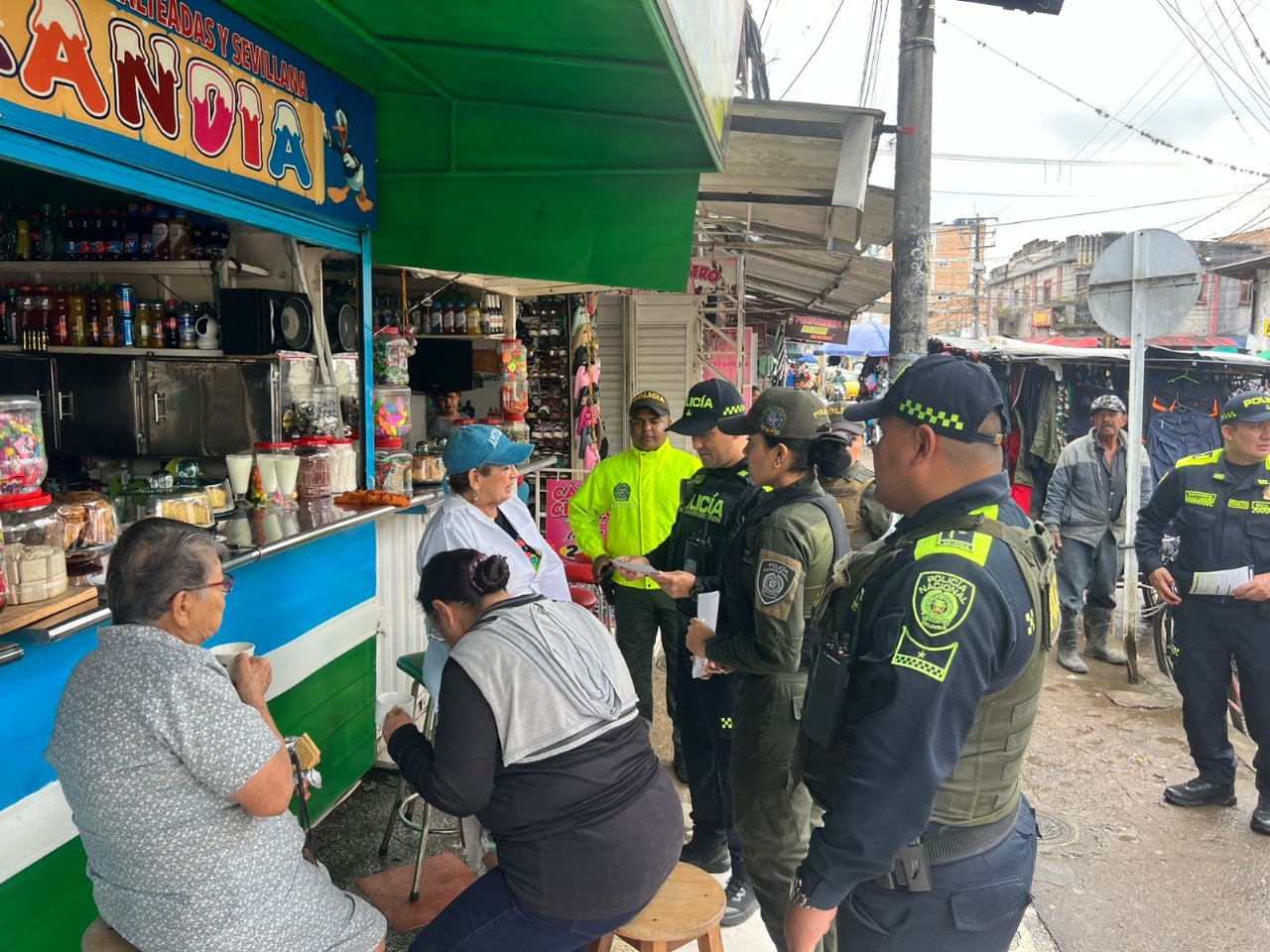 Policía refuerza seguridad con jornadas preventivas contra delitos en Pitalito