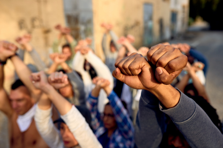 Según la defensoría del pueblo, la protesta social aumentó en más del 40% en 2023