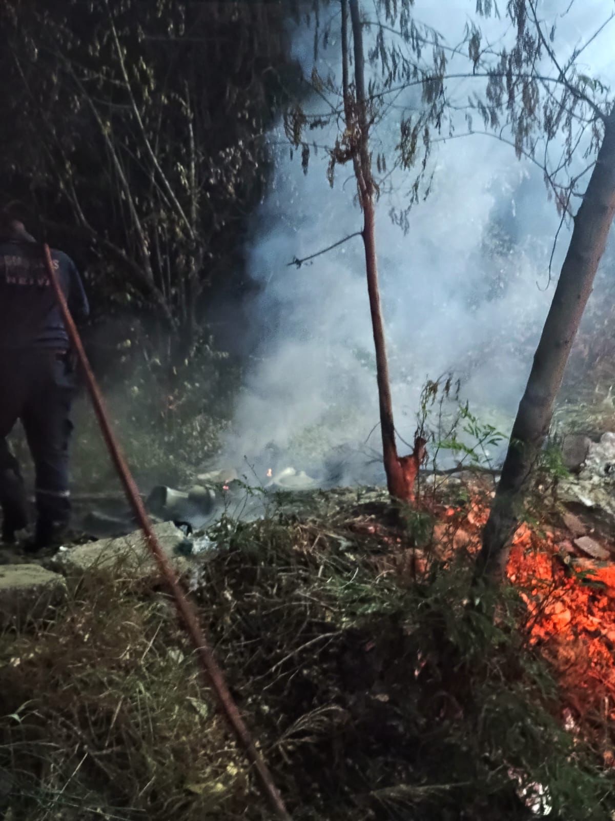 Neiva en alerta por incendios vegetales