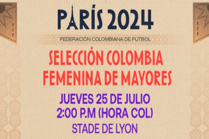 Hoy debuta en los juegos olímpicos la Selección Colombia femenina