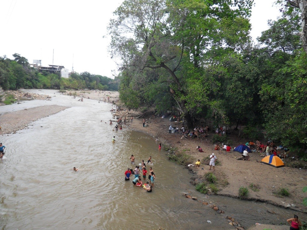 Fuerte sequía en el río Fortalecillas