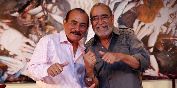 Gran reencuentro entre Andy Montañez y Charlie Aponte
